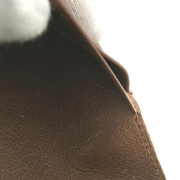 596141S Louis Vuitton Wallet Porte Monnaie Billets Tresor Brown Monogram - Picture 8 of 9